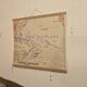 Old geography map school map Oceania political and physical co