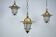 Set of three Mid-Century lanterns. Italy 1960s