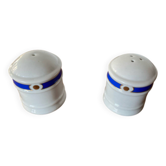 Salt & pepper shakers philippe deshoulieres ceramic made in france vintage
