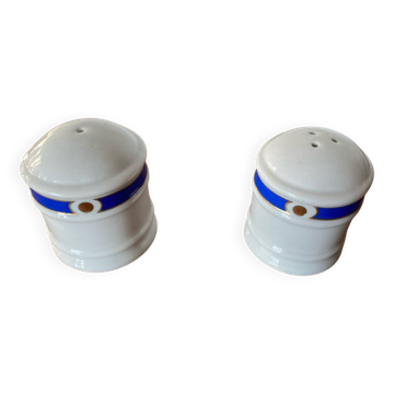 Salière & poivrière philippe deshoulieres céramique made in france vintage