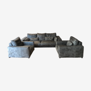 Sofa ans 2 armchairs by Roche Bobois