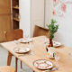 Table bois type scandinave – année 60
