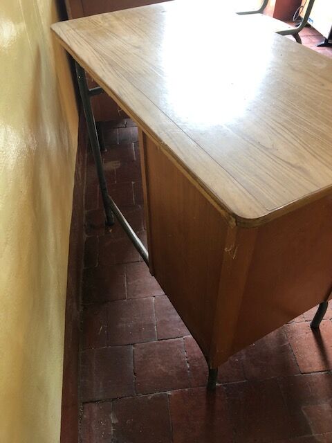 Schoolboy desk and matching chair