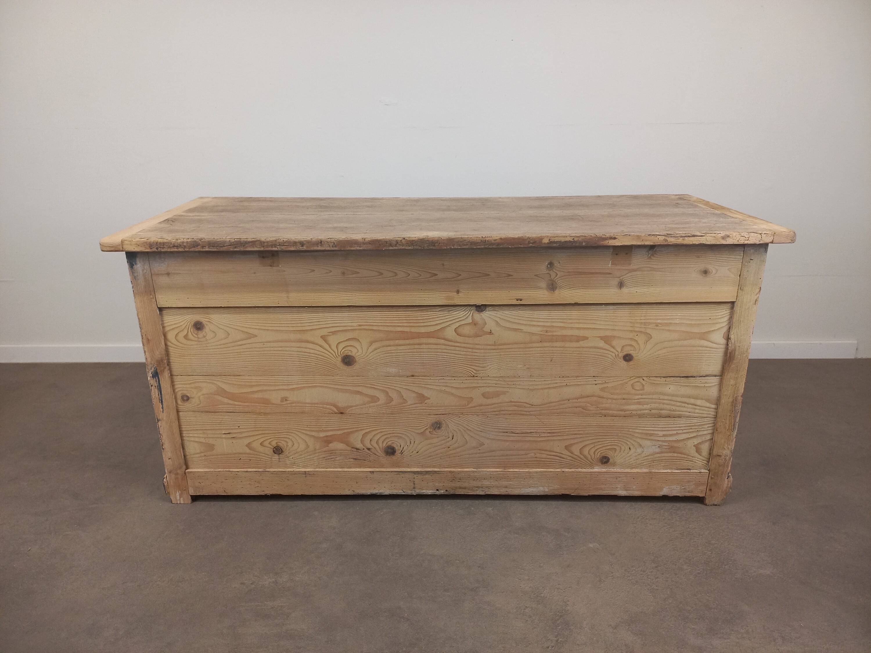 Weathered store bank