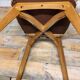 Fauteuil à système piètement compas 1960