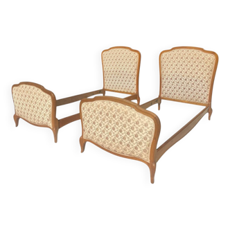 Paire de Lits Style Louis XV
