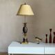 Lampe ananas bronze