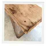 Banc Ancien Bois Brut Vintage Atelier