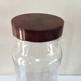 Bakelite glass jar 1930