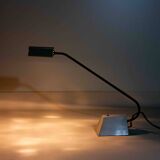 Functionalist geometrical desk lamp, France 1950s