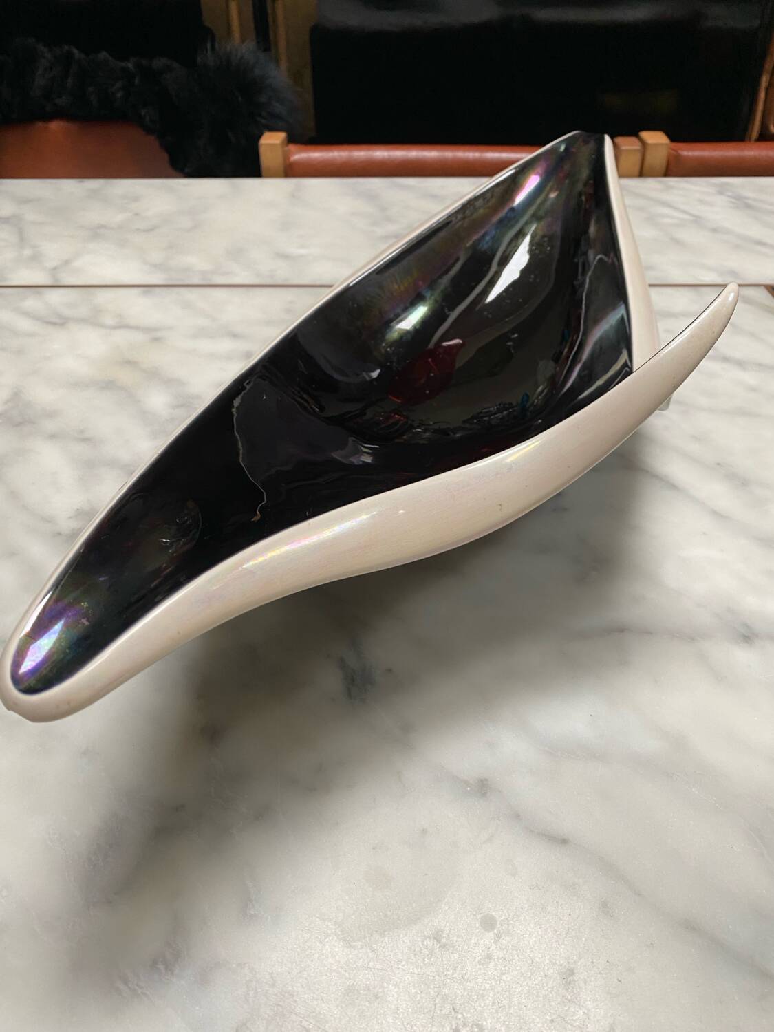 Vintage Verceram fruit bowl 50s/60s