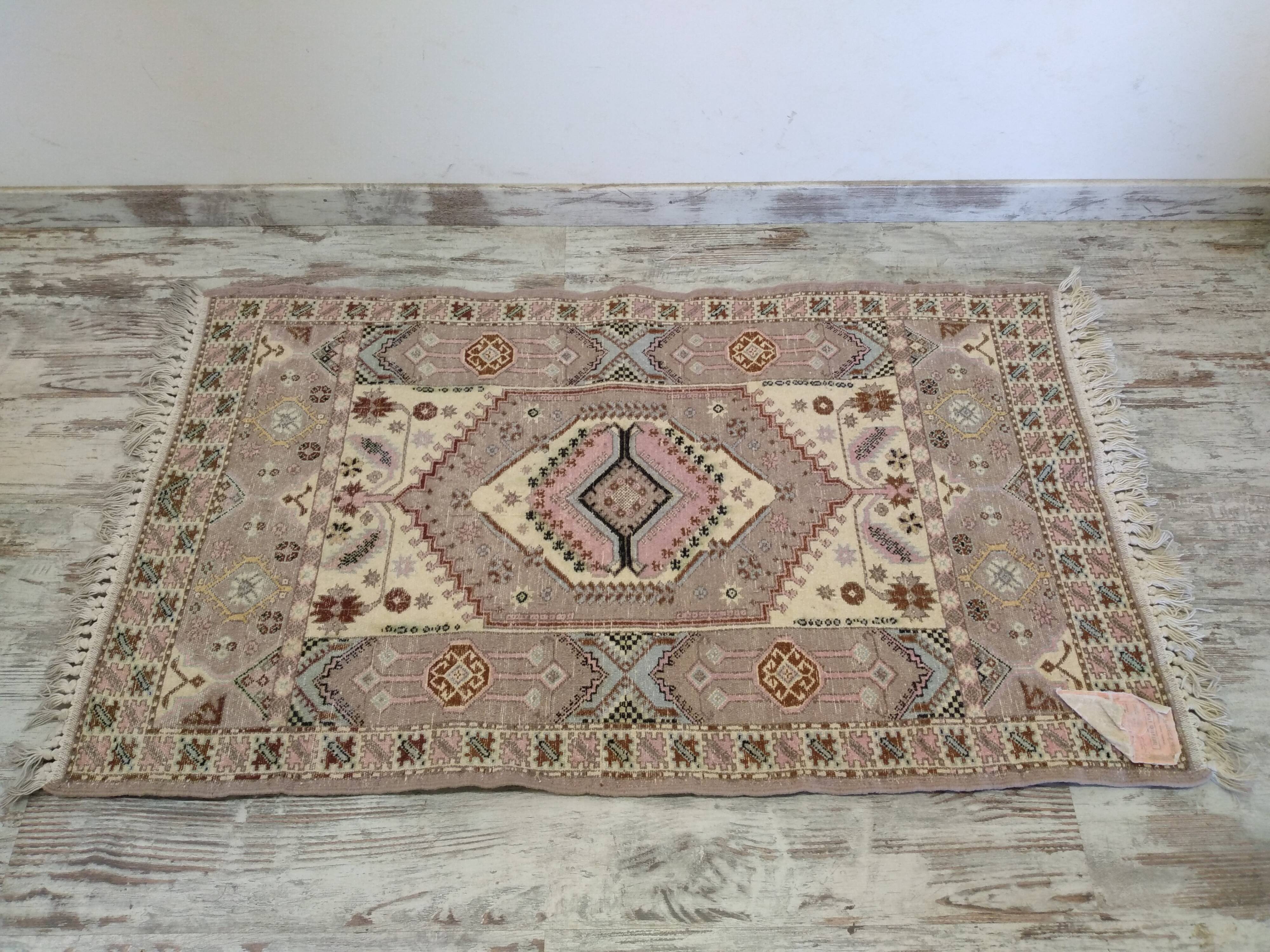 Tapis marocain nouer main Extra supérieur 156x83cm