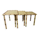 Bamboo trundle table