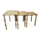 Table gigogne bambou