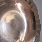 Empty octagonal pocket solid brass design 80s