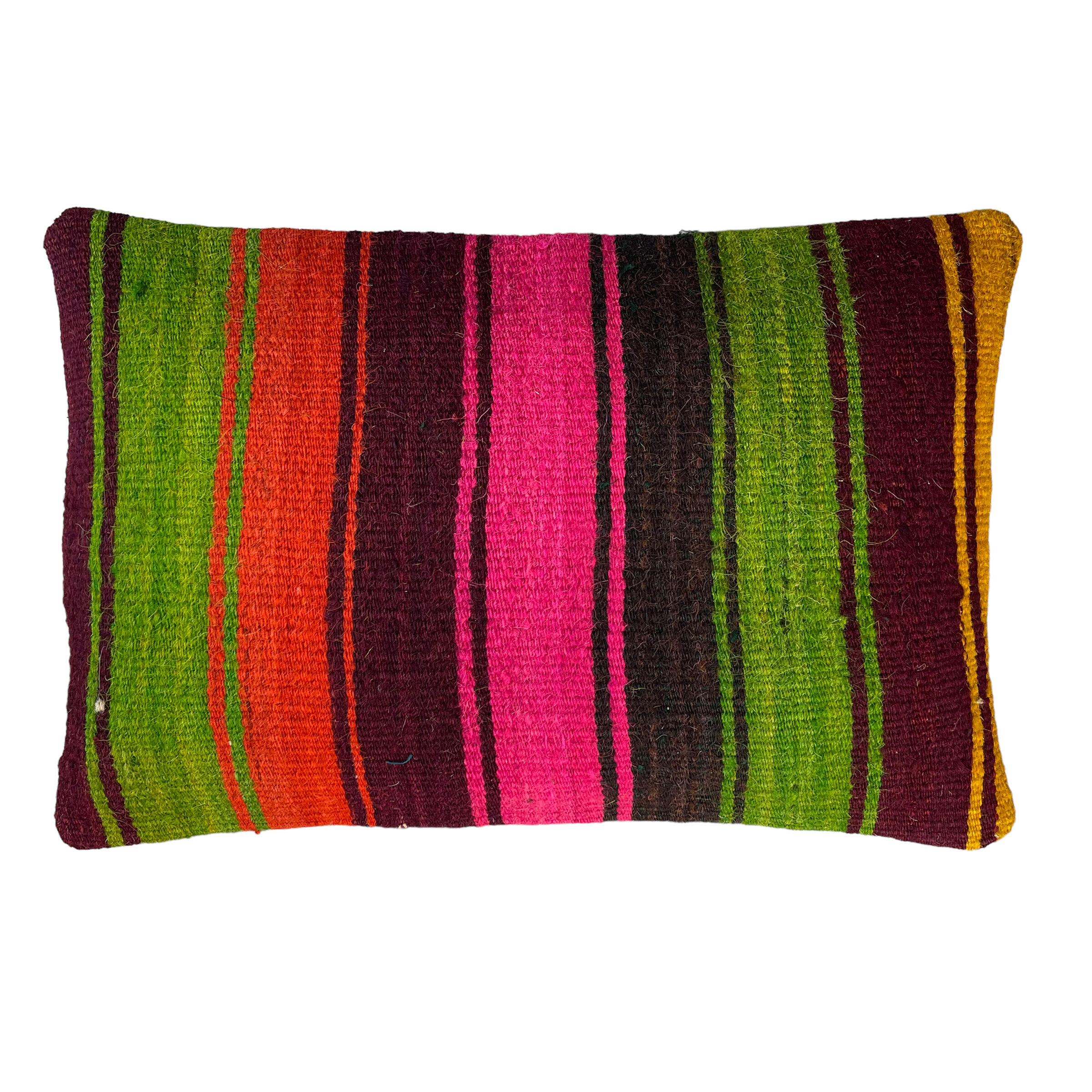 Housse de coussin vintage turque faite à la main, 30 x 50 cm