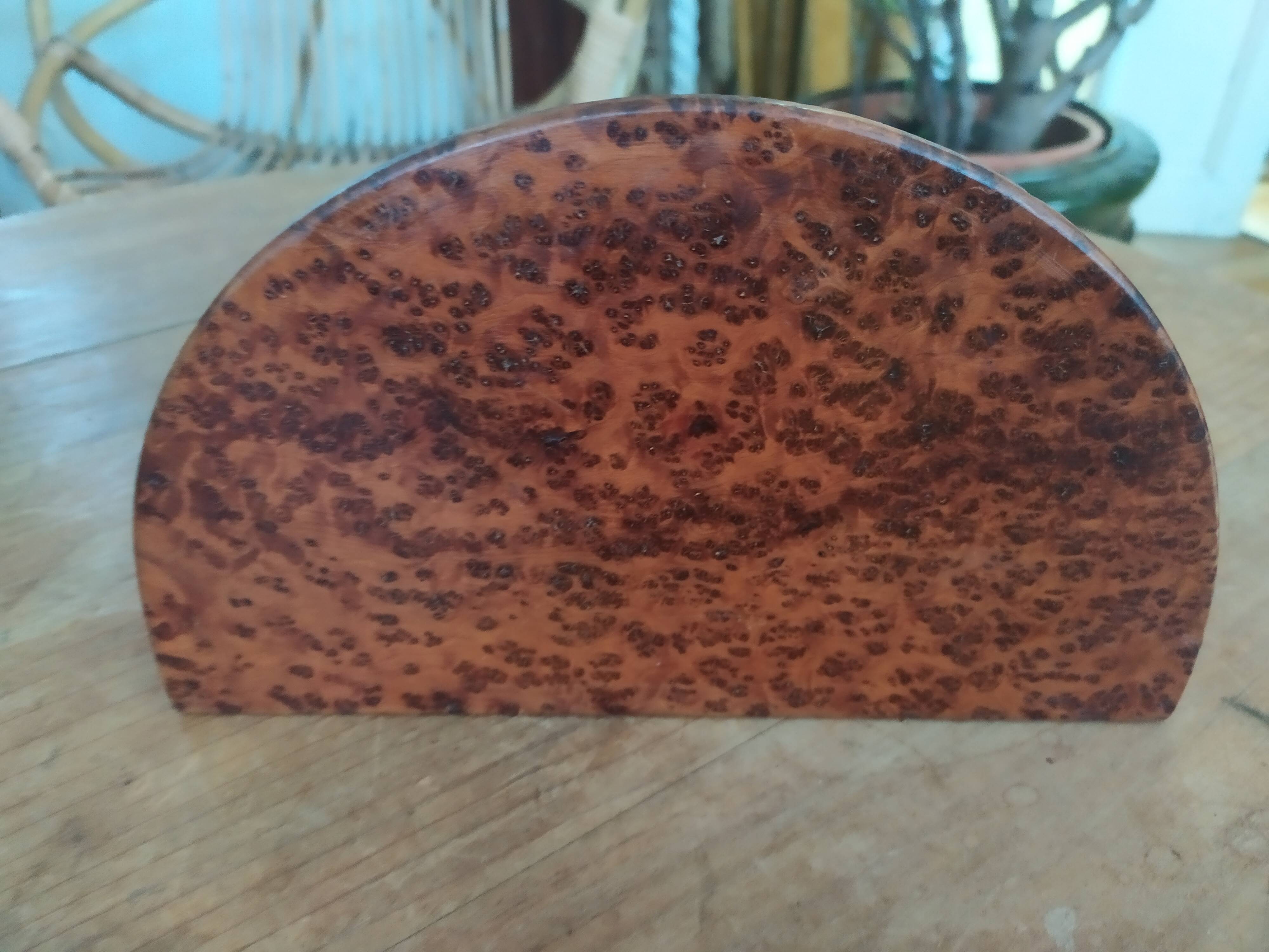 Wooden mail door
