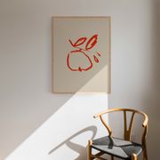 Botanical illustration giclee print, 50x70