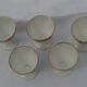 5 old limoges porcelain coquetiers