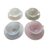 4 cups and under coffee cups in irreconsmal opal