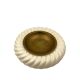 Tommaso Barbi, cream ceramic ashtray / vide poche, B Ceramiche, ca. 1970