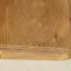 Square table in solid walnut