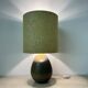 Vintage ceramic table lamp , 1970s German