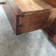 Wall showcase 1930 in walnut
