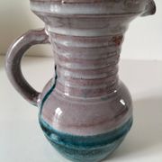 Glazed ceramic pitcher by Pichet Accolay, circa 1955–1965.
