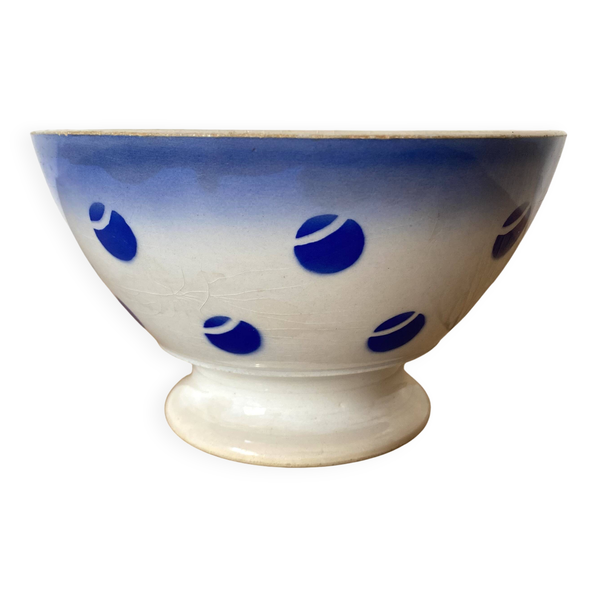 Antique Luneville France K&G bowl