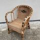 Fauteuil en rotin enfant vintage