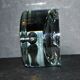 Cendrier design en verre soufflé krosno poland art verrier pologne