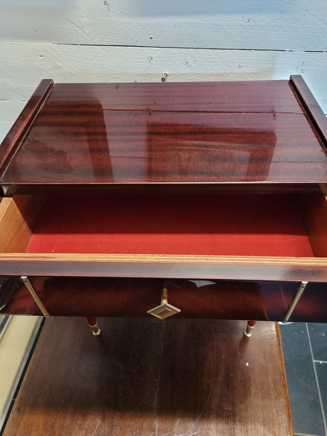 Vintage bedside table from the 60s