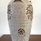 Vintage ceramic lamp by Aldo Londi for Bitossi Italy 1960s