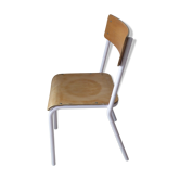 Ancienne chaise rose