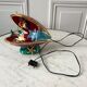 Ceramic table lamp vallauris model "moule" 70s