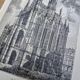 The Sainte-Chapelle, Paris, vintage engraving 1906. Authentic.