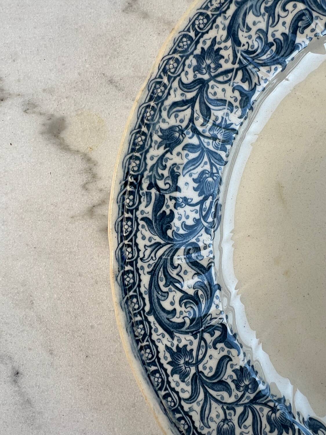 6 Gien Garland plates
