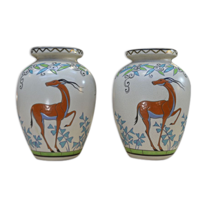 Paire de vases art déco 1930