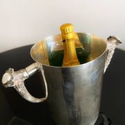 Un secchiello per il ghiaccio placcato in argento ralph lauren