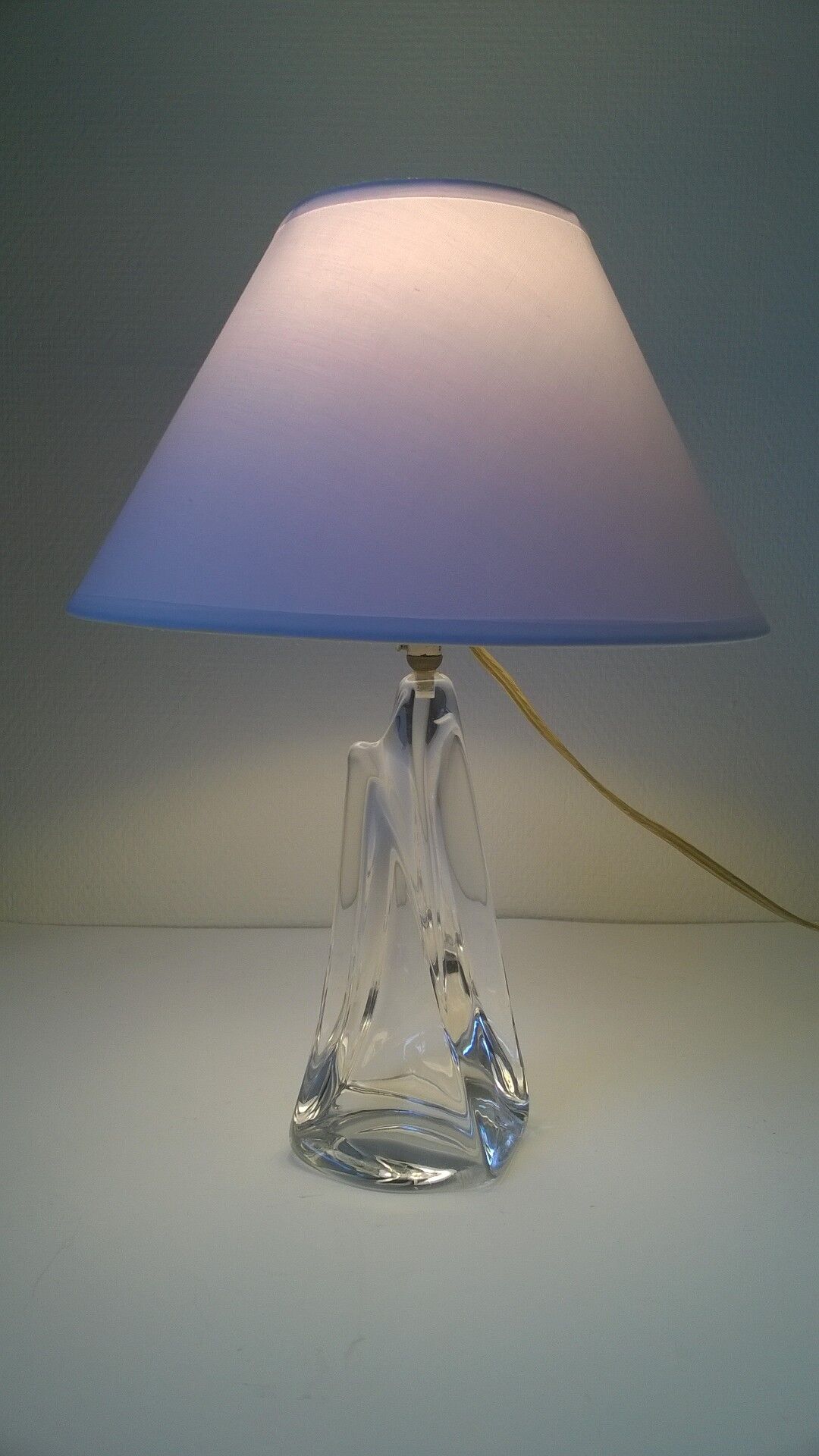 Daum crystal lamp France