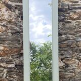 High mirror, old door