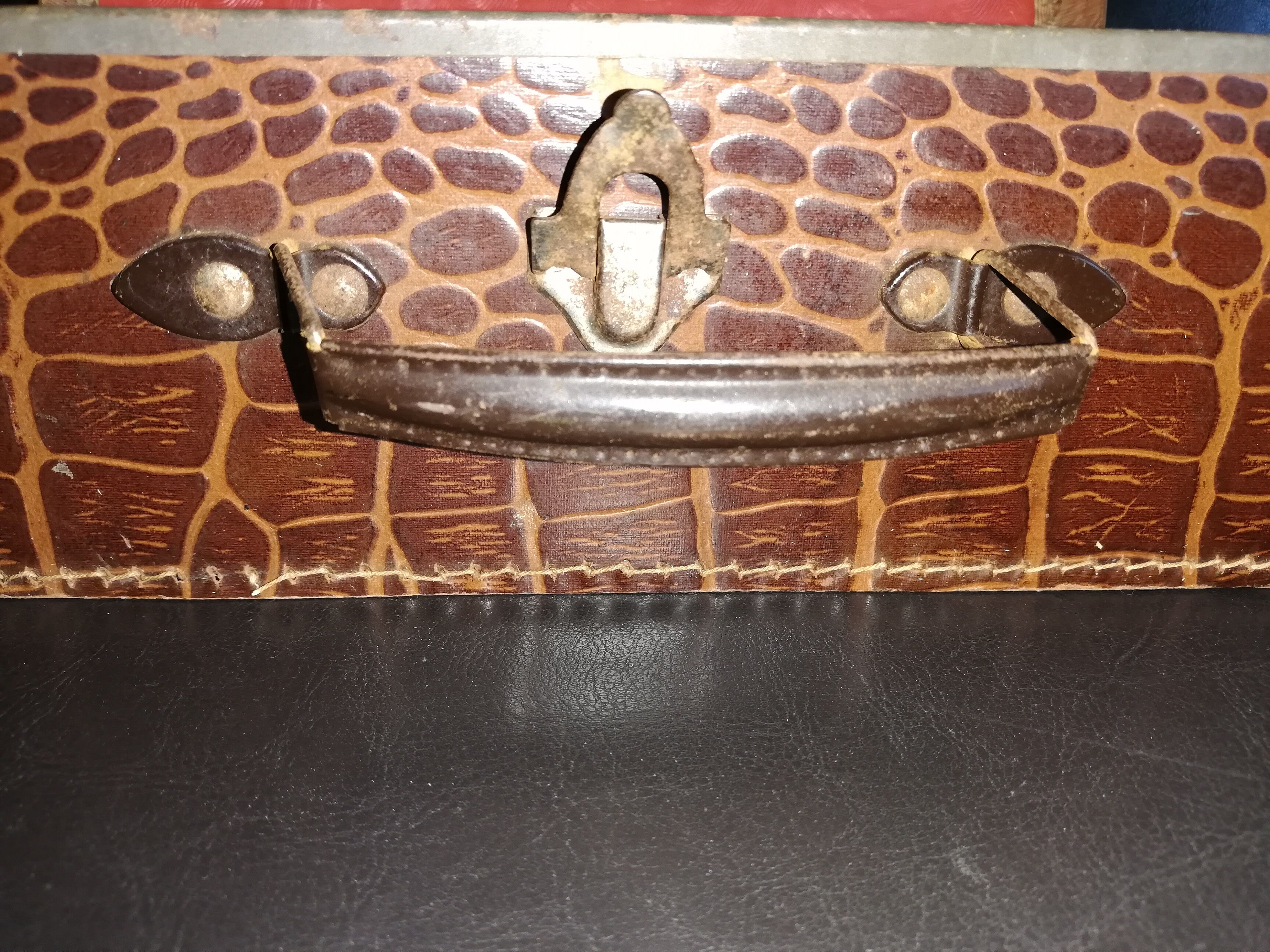 Old sewing box suitcase