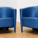 Pair of Rich armchairs, Moroso