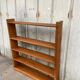 Solid oak bookcase