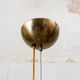 Suspended lamp model 1238 in aluminium and glass by Stilnovo, Italy, 1960s.