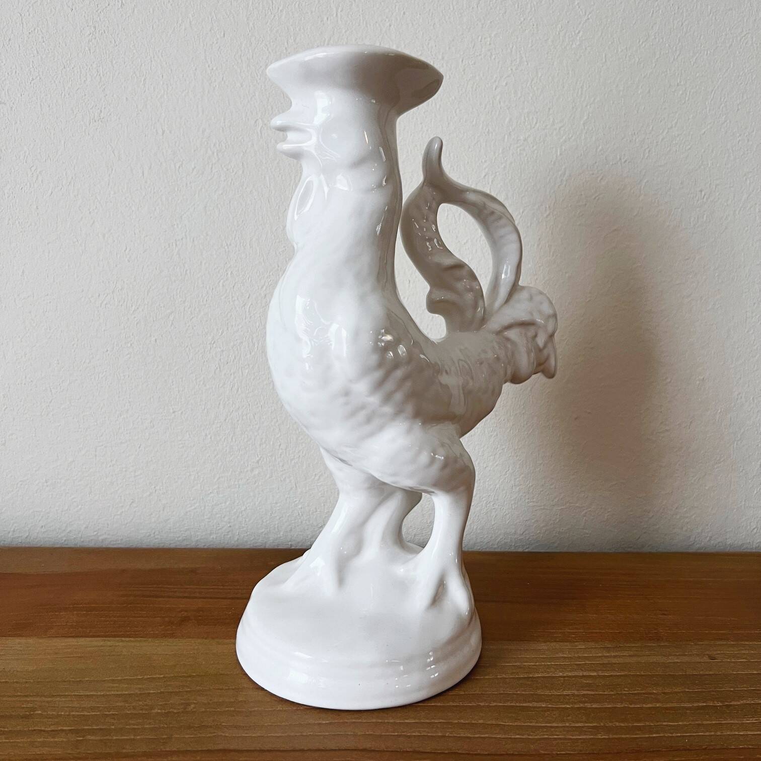 Earthenware candle holder “Rooster”
