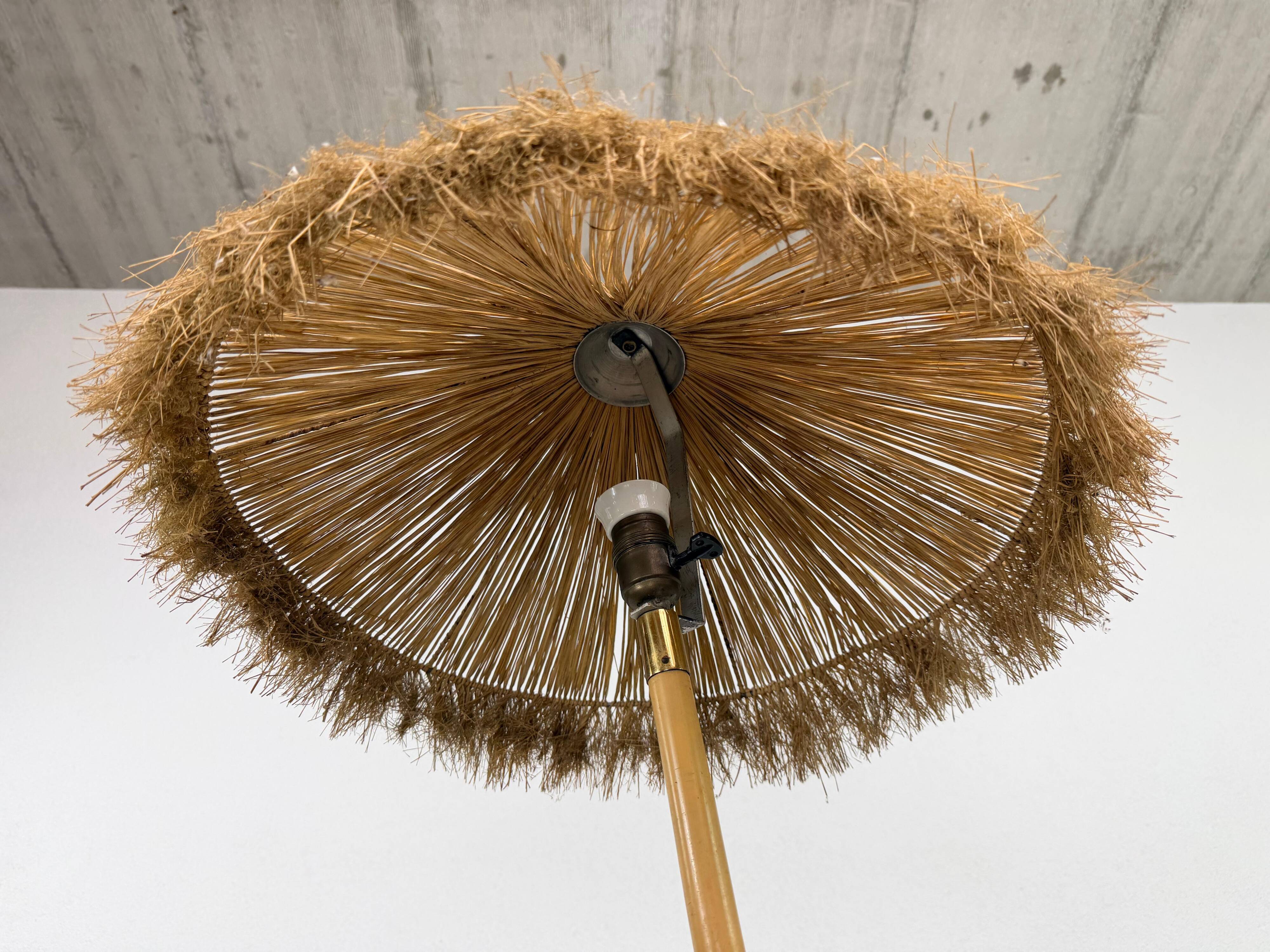 Bamboo floor lamp by Rupert Nikoll (Austria)