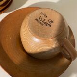 Set of 6 cups of sandstone