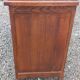 Vintage chest of drawers from the 50s in solid oak legs compass 4 drawers